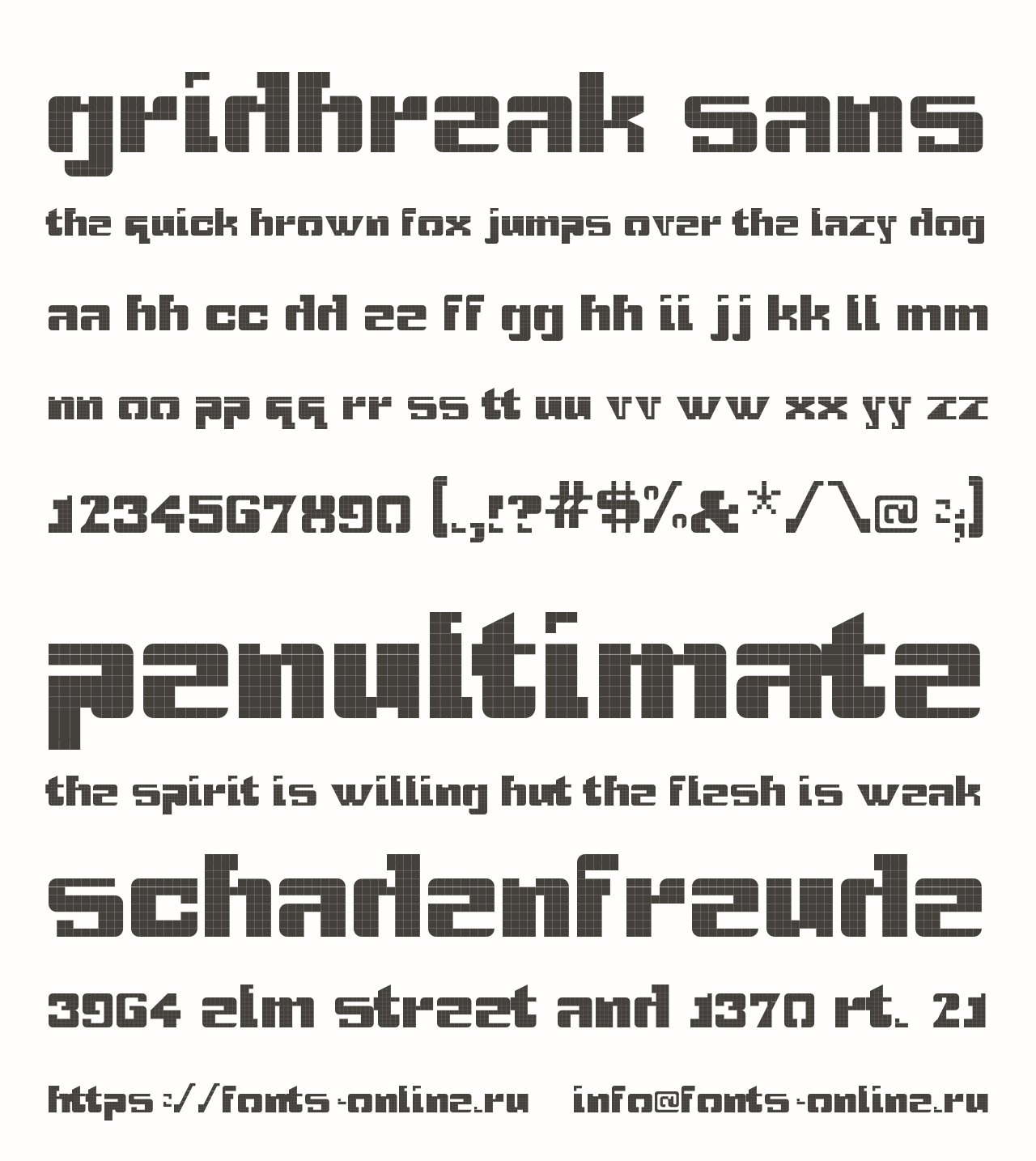 gridbreak sans Free Font Download
